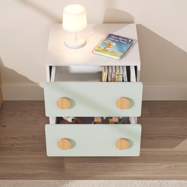 Table de chevet pour enfants Vaarentaa [en.casa]