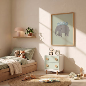 Table de chevet pour enfants Vaarentaa [en.casa]