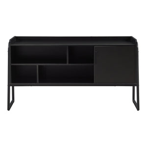 Ensemble de meubles Storfjord noir [en.casa]