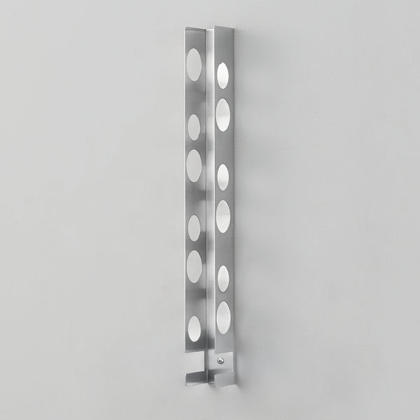 Étagère à vin Pfalz en acier inoxydable en.casa