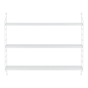 Étagère murale Strängnäs à 3 niveaux réglables 50 x 60 x 15 cm [en.casa]