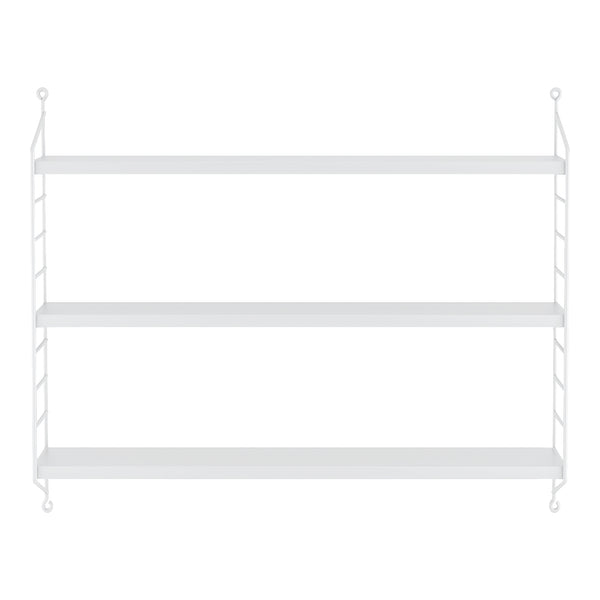 Étagère murale Strängnäs à 3 niveaux réglables 50 x 60 x 15 cm [en.casa]