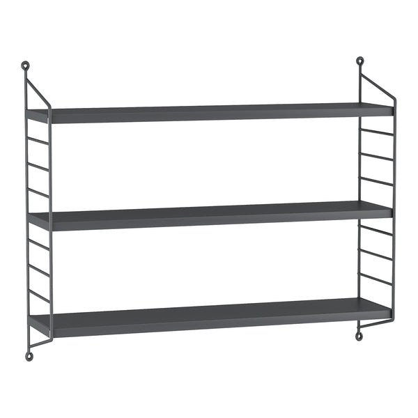 Étagère murale Strängnäs à 3 niveaux modulables 50 x 60 x 15 cm [en.casa]
