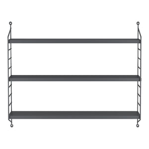 Étagère murale Strängnäs à 3 niveaux modulables 50 x 60 x 15 cm [en.casa]
