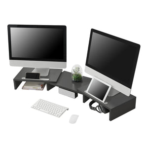 Support de moniteur Vilppula 79x27x10,5cm en différentes couleurs [en.casa]