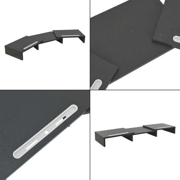 Support de moniteur Vilppula 79x27x10,5cm en différentes couleurs [en.casa]