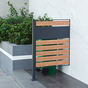 Mülltonnenzaun Uusikaupunki [en.casa] - premiumXL