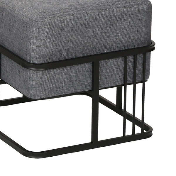 Lot de 2 poufs empilables Tas multifonctionnel [en.casa]