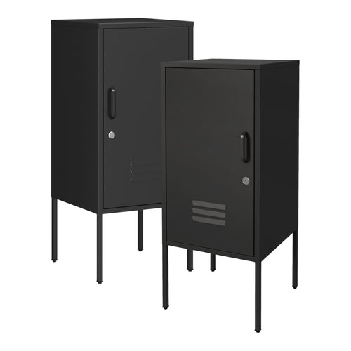 Table de nuit Hausjärvi lot de 2 poignées de porte droite et gauche [en.casa]