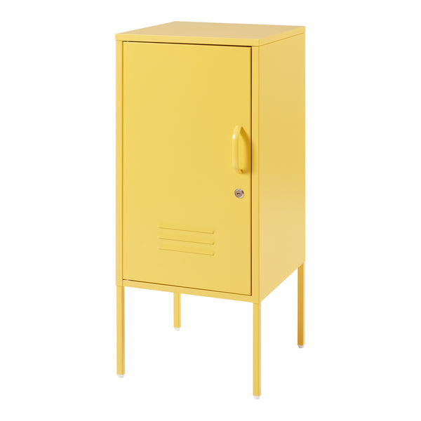 Table de chevet Hausjärvi acier 82 x 35 x 35 cm [en.casa]