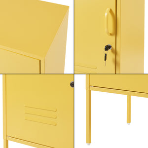 Table de chevet Hausjärvi acier 82 x 35 x 35 cm [en.casa]