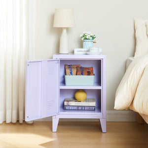 Table de chevet Inari poignée porte à droite 57 x 40 x 30 cm [en.casa]