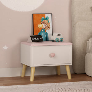 Table de chevet pour enfant Sandnes 31 x 38 x 30 cm [en.casa]