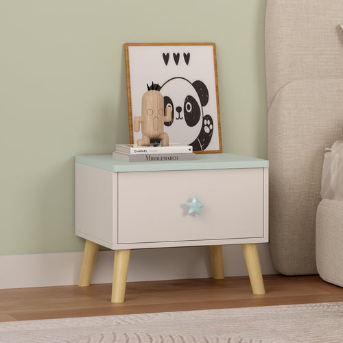 Table de chevet pour enfants Sandnes 31x38x30 cm [en.casa]