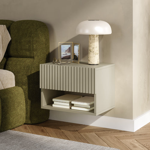 Table de chevet murale Nand [en.casa]