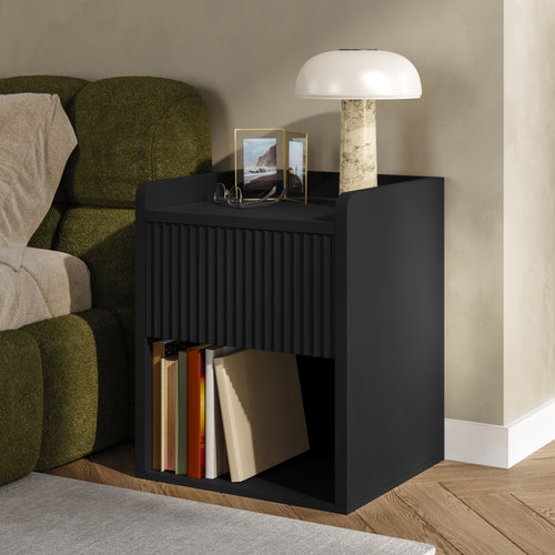 Table de chevet Nand 55 x 45 x 39 cm [en.casa]