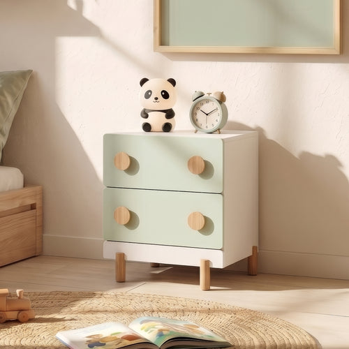 Table de chevet pour enfants Vaarentaa [en.casa]