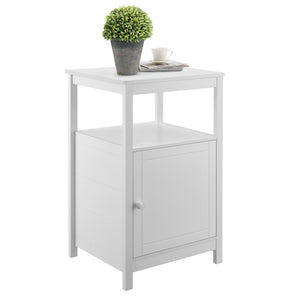Table d'appoint Merijärvi 79x48x39cm Blanc [en.casa]