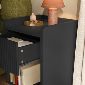 Table de chevet Nand 55 x 45 x 39 cm [en.casa]