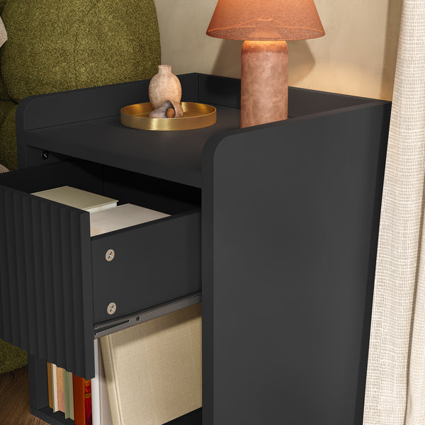 Table de chevet Nand 55 x 45 x 39 cm [en.casa]