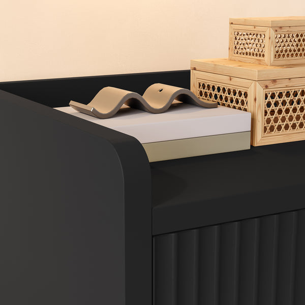 Table de chevet Nand 55 x 45 x 39 cm [en.casa]