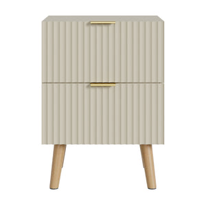Table de nuit Nand 2 tiroirs [en.casa]