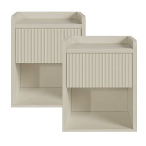 Table de chevet Nand 55 x 45 x 39 cm [en.casa]
