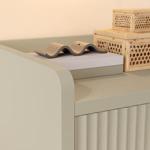 Table de chevet Nand 55 x 45 x 39 cm [en.casa]