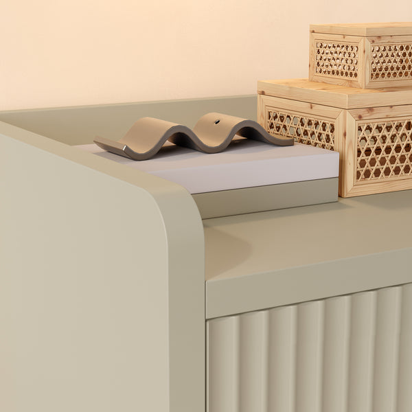 Table de chevet Nand 55 x 45 x 39 cm [en.casa]