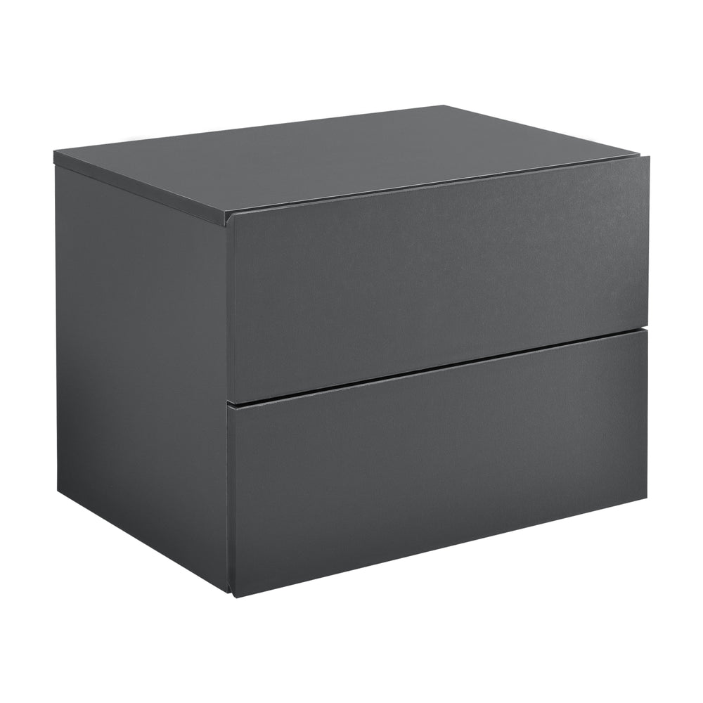 Table de chevet suspendue Ampfing avec 2 tiroirs en différentes couleurs [en.casa] - premiumXL