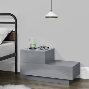 Table de Nuit Sebokeng Petit Tiroir Côté Gauche 38 x 70 x 35 cm [en.casa]