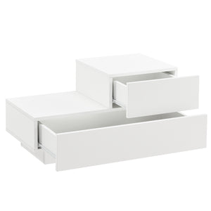 Table d'appoint Sebokeng droite 38x70x35 cm en différentes couleurs en.casa