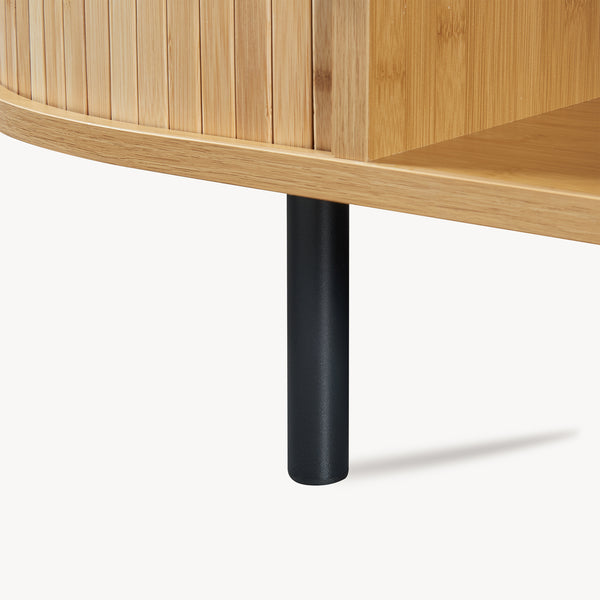 Table basse Tvedestrand 120 x 55 x 40 cm bambou [en.casa]