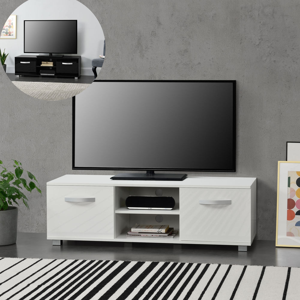 Meuble TV Laugar 120x40x38 cm en différentes couleurs en.casa - premiumXL