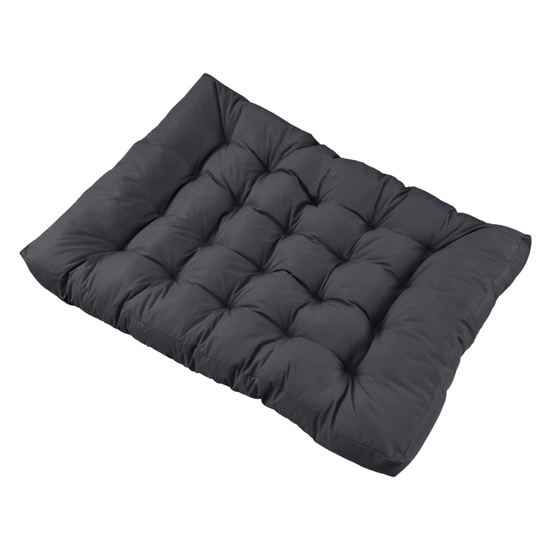 Croquis coté Coussin de siège pour canapé d'une palette Plusieurs couleurs [en.casa] 