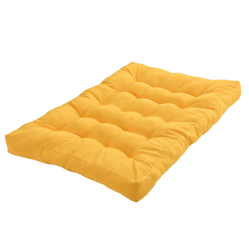 Croquis coté Coussin de siège pour canapé d'une palette Plusieurs couleurs [en.casa] 