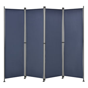 Cloison Modica Outdoor 170x215 cm quatre parties en différentes couleurs pro.tec