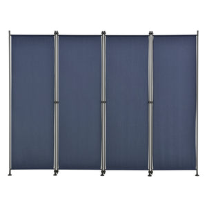 Cloison Modica Outdoor 170x215 cm quatre parties en différentes couleurs pro.tec