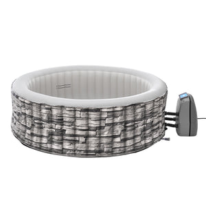 Spa gonflable Carosino aspect pierre gris pro.tec