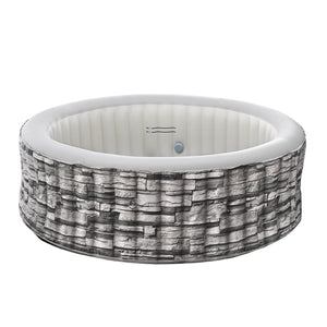 Spa gonflable Carosino aspect pierre gris pro.tec