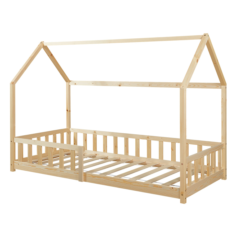Lit cabane Hesel bois de pin [en.casa]