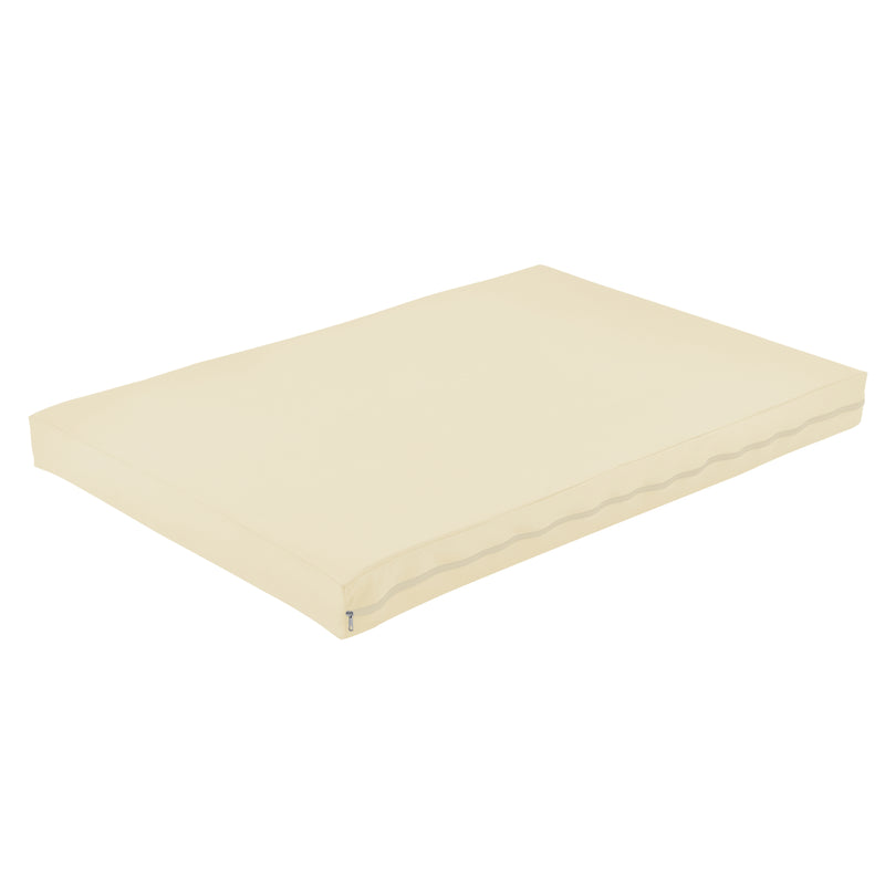 Croquis coté Housse de Coussin de Palette Intérieur Extérieur Plusieurs Couleurs 120 x 80 x 10 cm [neu.haus]
