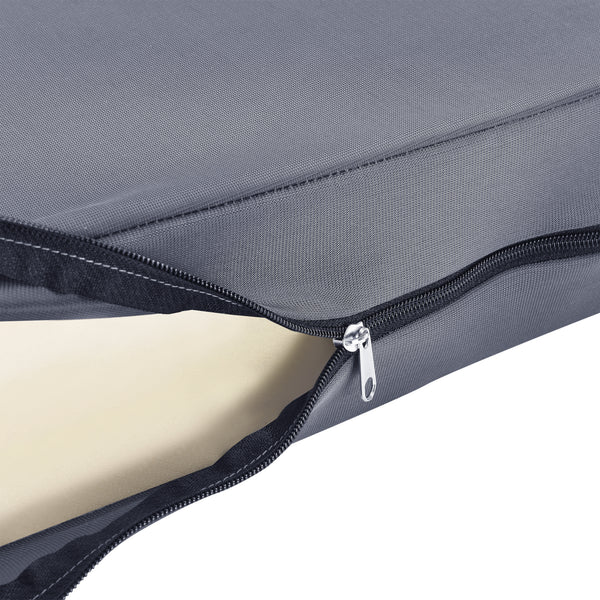 Housse de coussin pour palette 120x80x10 cm Résistante à l'eau neuve.maison