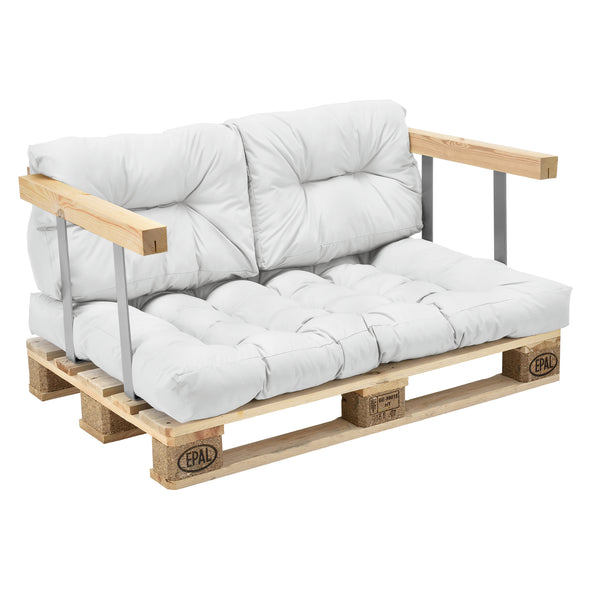 Coussins de palette d'intérieur Mogán Coussin d'assise Coussin de dossier en différentes couleurs [en.casa]