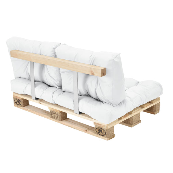 Coussins de palette d'intérieur Mogán Coussin d'assise Coussin de dossier en différentes couleurs [en.casa]