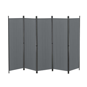 Raumteiler Huesca 5 - teilig 250x171 cm versch Farben en.casa - premiumXL