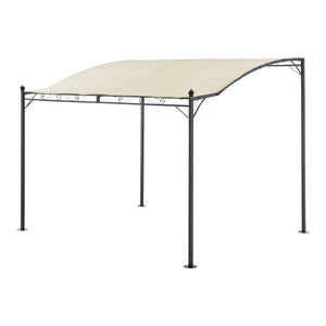 Pergola Teresina Acier Polyester 300 x 250 cm plusieurs couleurs [en.casa]