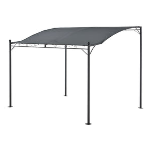 Pergola Teresina Acier Polyester 300 x 250 cm plusieurs couleurs [en.casa]