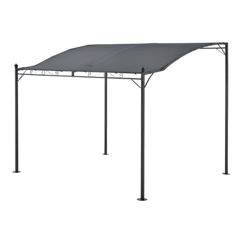 Pergola Teresina Acier Polyester 300 x 250 cm plusieurs couleurs [en.casa]