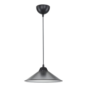 Suspension Hereford en plastique hauteur 48 cm E27 [lux.pro]
